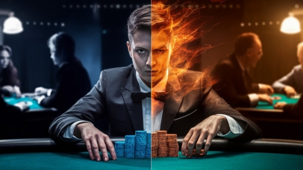 The Art of Balance: Mixing Aggression and Caution in Poker