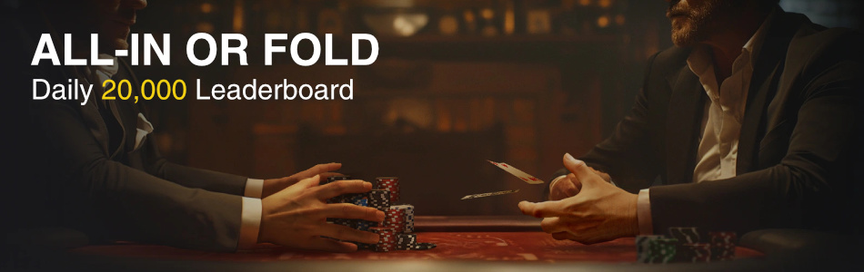 All in or Fold Daily Leaderboard