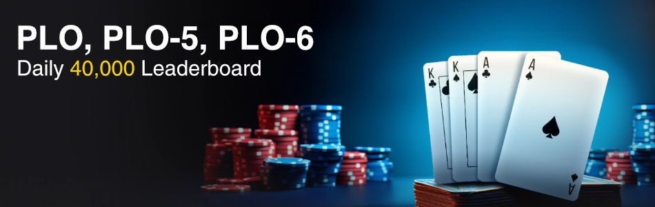 Omaha PLO / PLO-5 / PLO-6 Daily Leaderboard